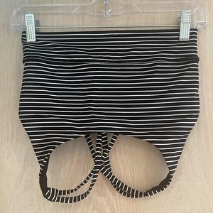 Striped Longline Lululemon Sports Bra